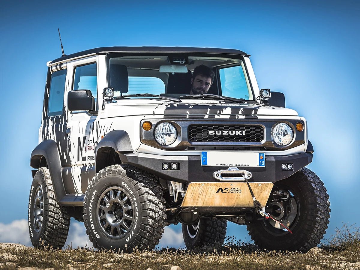 Jante Alu BRAID Fullrace Rally Noire 7x15 5x139.7 ET-3 - Suzuki Jimny 2018+