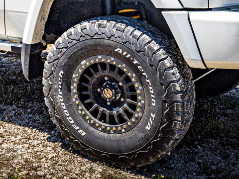 Jante Alu BRAID Winrace Beadlock Noire 8x16 5x150 ET-10 - Toyota 70 Series