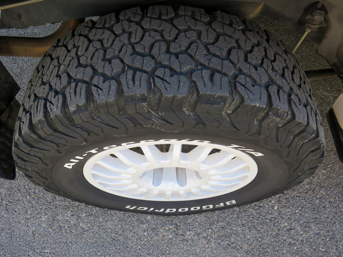 Jante Alu BRAID Winrace Blanche 5x17 6x139.7 ET0 - Toyota KDJ120/125