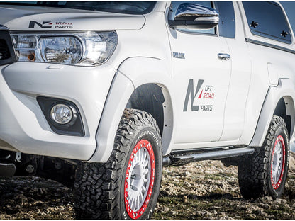 Jante Alu BRAID Winrace Blanche 8x16 6x139.7 ET0 - Toyota Hilux 2005-2015