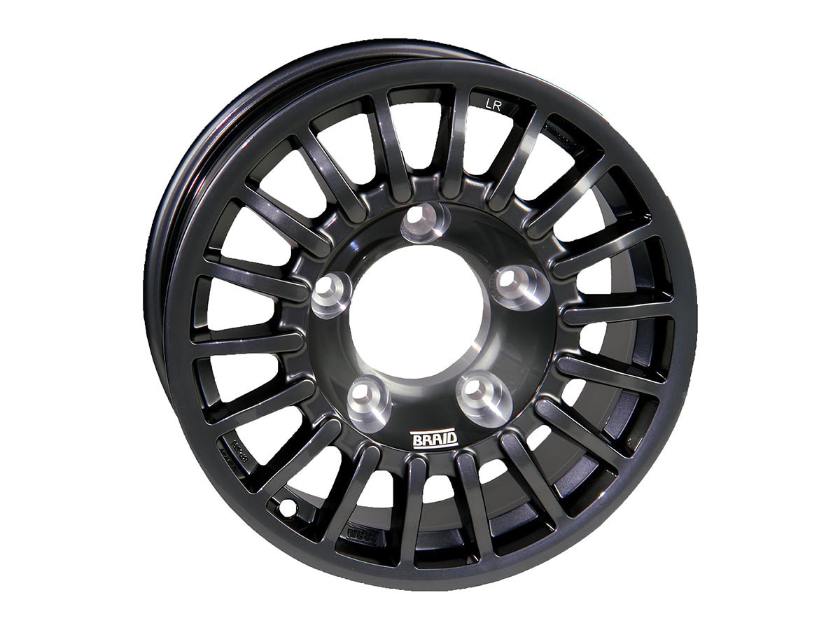 Jante Alu BRAID Winrace Noire 5x17 6x139.7 ET0 - Toyota KDJ120/125