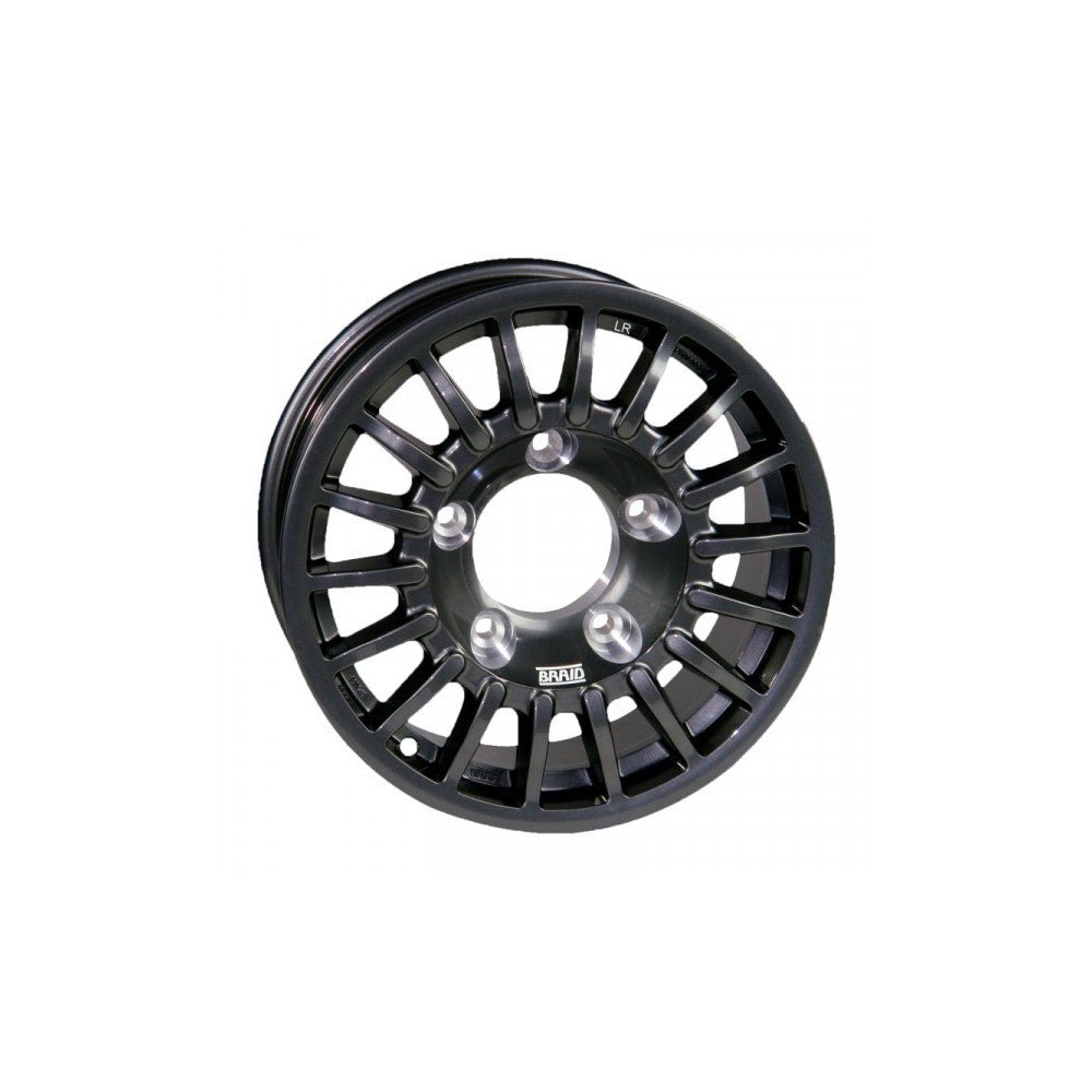 Jante Alu BRAID Winrace Noire 8.5x17 5x120 ET30 - MAN TGE4x4