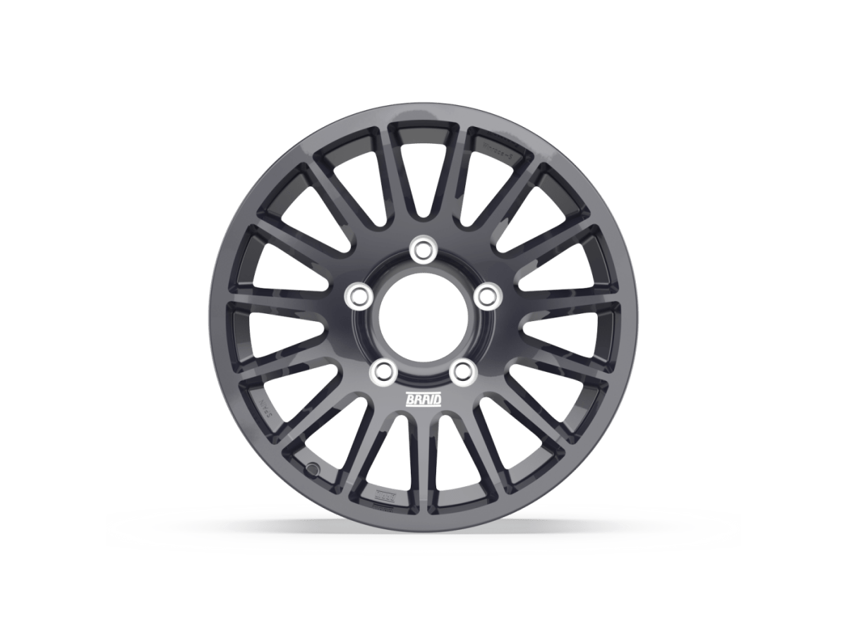 Jante Alu BRAID Winrace S Gris Anthracite 8x17 6x139.7 ET5 - Toyota Hilux 2016+