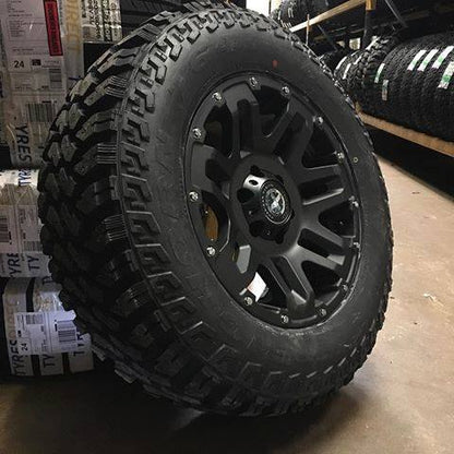 Jante American Racing AR200 Black 8.5X17 6x139.7 ET0 CB106.25 - Dacia Duster 2010-2023