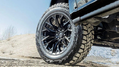 Jante Fuel D804 Flame 22x12 6x139.7 ET-44 | Noir Mat - Dodge RAM 1500