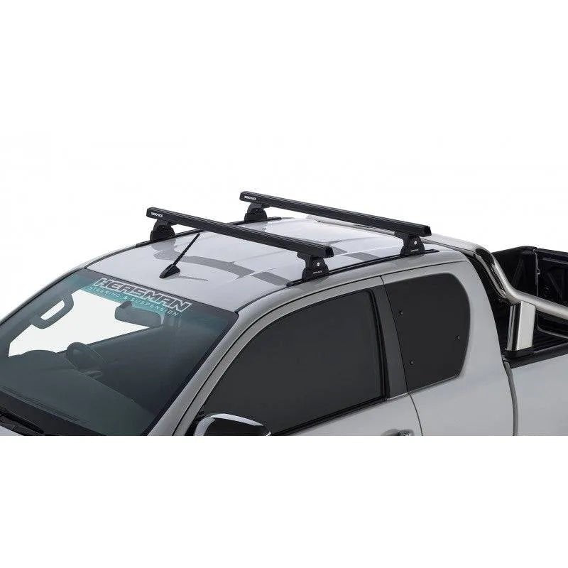 Kit 2x Barres de toit HD | Toyota Hilux 2016+ Revo | Extra Cab - RHINO-RACK - Toyota Hilux 2016+