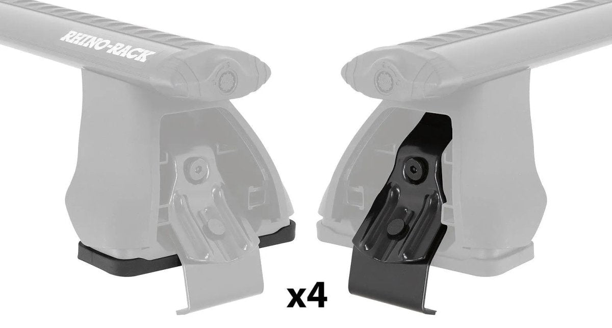 Kit 2x Barres de toit Vortex Ford Ranger 2023+ Super Cab (sur Gouttieres) - RHINO-RACK - Ford Ranger/Raptor 2023+