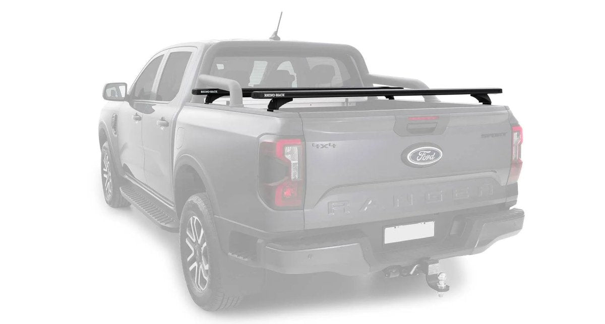 Kit 2x Barres Reconn-Deck pour Benne | Ford Ranger/Raptor 2023+ NEW GEN - RHINO-RACK - Ford Ranger PHEV 2025+