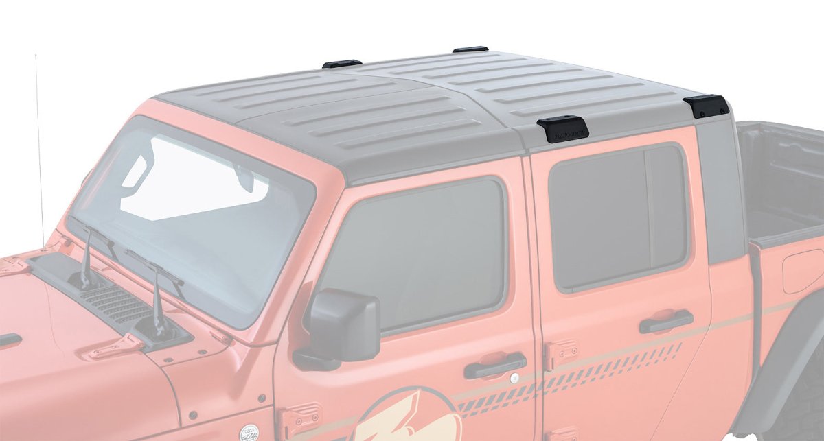 Kit de 2x Barres de toit 1500mm Backbone - Jeep Gladiator JT - RHINO-RACK - Jeep Gladiator JT