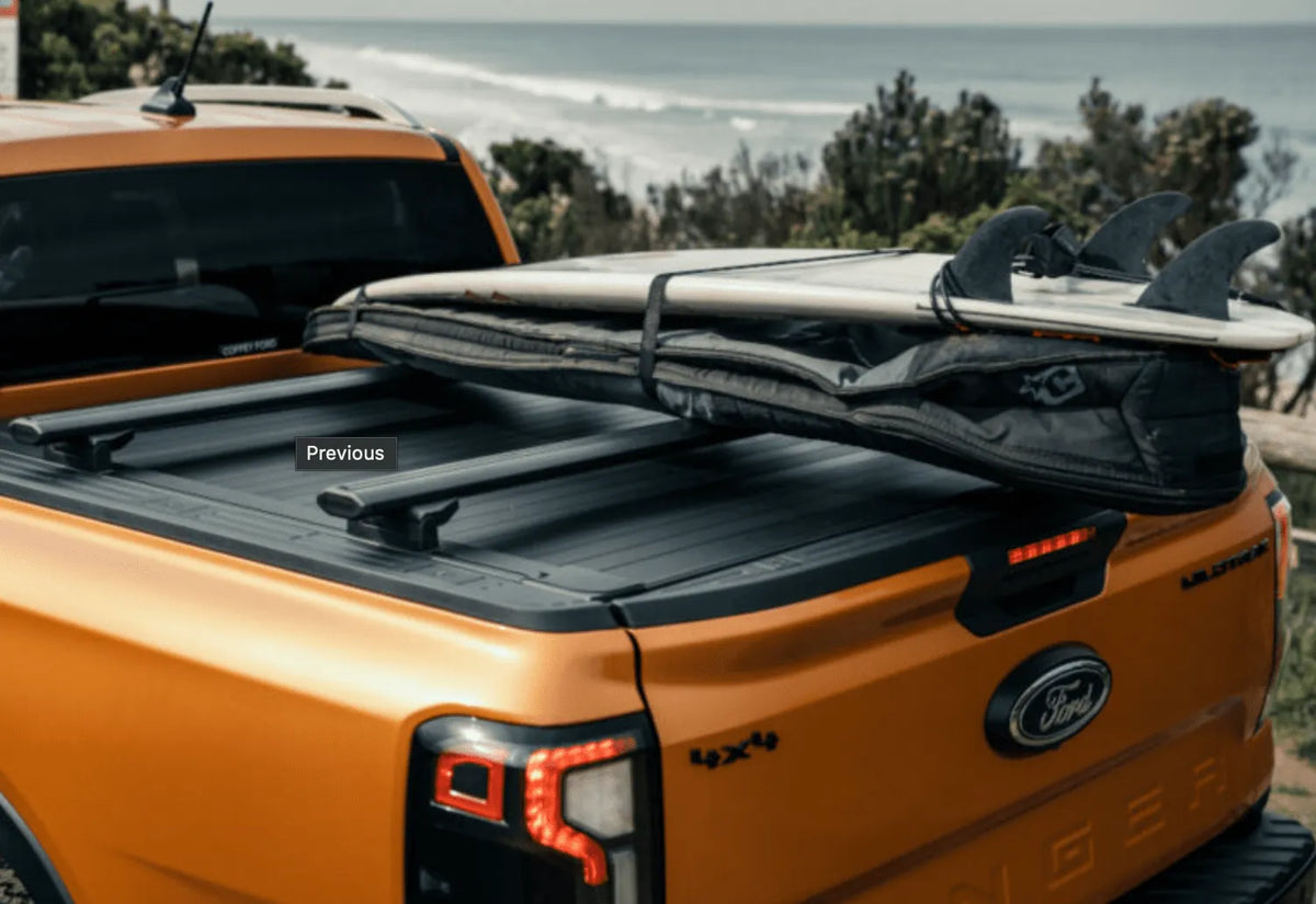 Kit de 2x Barres de toit Mountain Top pour Couvre Bennes EVO & MTR - Ford Ranger 2012-2022