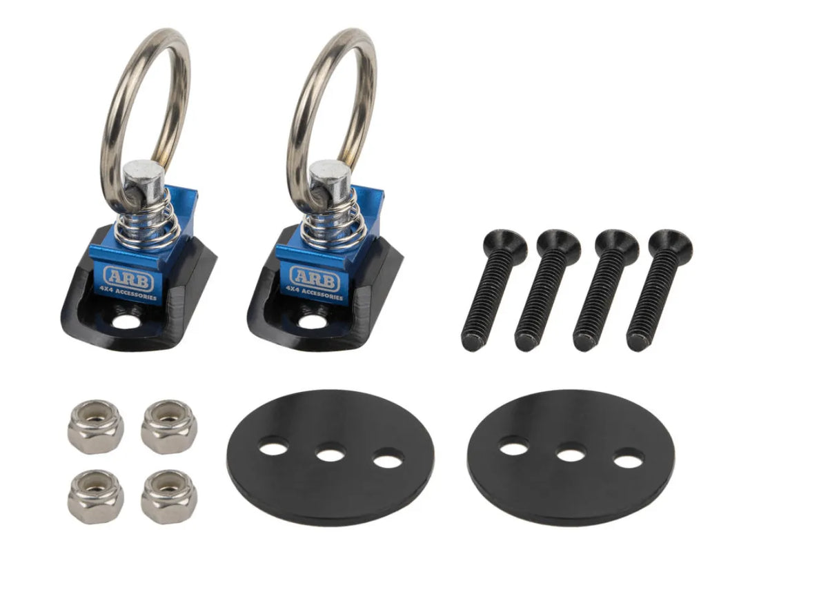 Ensemble de rails et anneaux de chargement ARB (Pair) - Dacia Duster 2010-2023