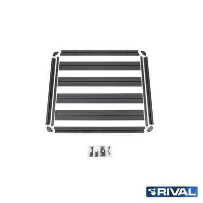 Galerie de toit 1430 x 1235mm pour Ford Ranger/Raptor 2023+ RIVAL 4x4 - Ford Ranger PHEV 2025+