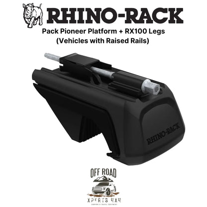 Kit Galerie de Toit 1500x1240mm sur Barres Longitudinales - RHINO-RACK - Mitsubishi Pajero 1996-2007