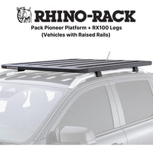 Kit Galerie de Toit 1500x1240mm sur Barres Longitudinales - RHINO-RACK - Mitsubishi Pajero 1996-2007
