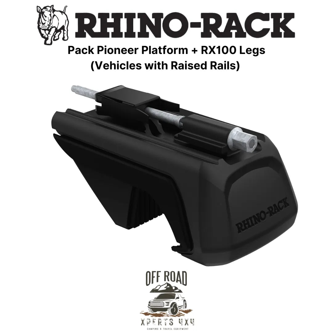 Kit Galerie de Toit 1900x1240mm sur Barres Longitudinales - RHINO-RACK - Mitsubishi Pajero 1996-2007