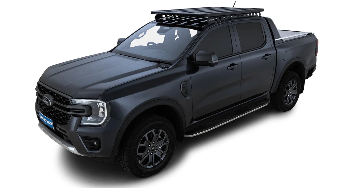 Kit Galerie de toit + Backbone | Ford Ranger Raptor 2023+ (NEW GEN) - RHINO-RACK - Ford Ranger PHEV 2025+