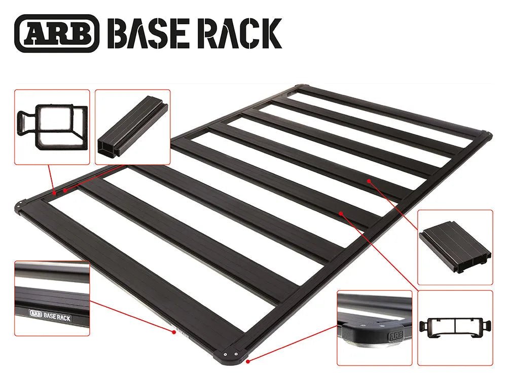 Kit Galerie de toit Mitsubishi Pajero 1991 a 2000 - ARB Baserack - Mitsubishi Pajero 1996-2007