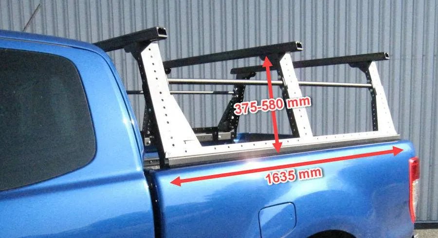 Kit Galerie sur Benne avec Multi-Rack Extensible pour Toyota Hilux REVO Extra Cab - RHINO-RACK - Toyota Hilux 2016+