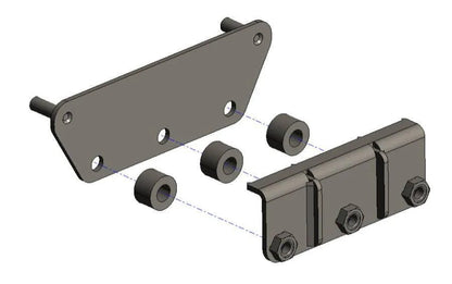 Kit Galerie sur Benne avec Multi-Rack Extensible pour Toyota Hilux REVO Extra Cab - RHINO-RACK - Toyota Hilux 2016+