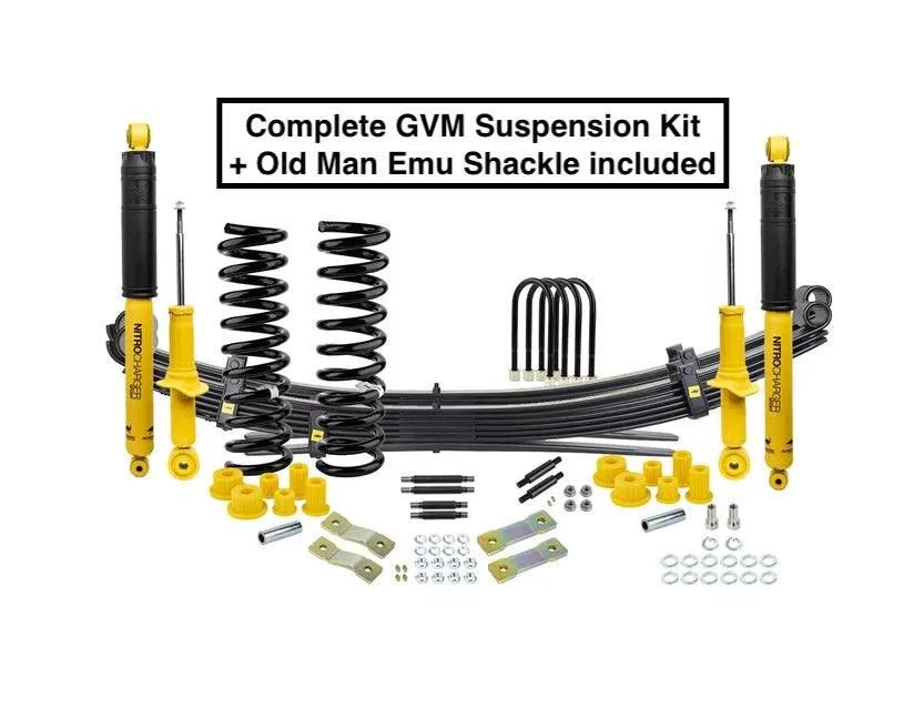 GVM Kit de suspension OME pour Ford Ranger 2023+ | PTAC à 3500Kg - Ford Ranger/Raptor 2023+