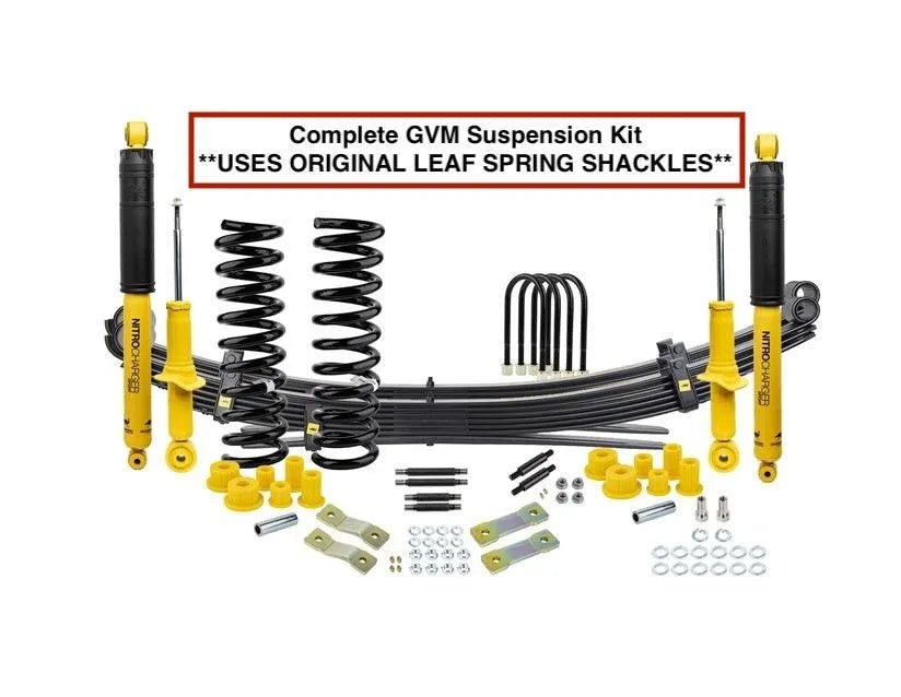 GVM Kit de suspension OME pour Ford Ranger 2023+ | PTAC à 3500Kg (sans Kit Jumelles OME) - Ford Ranger/Raptor 2023+