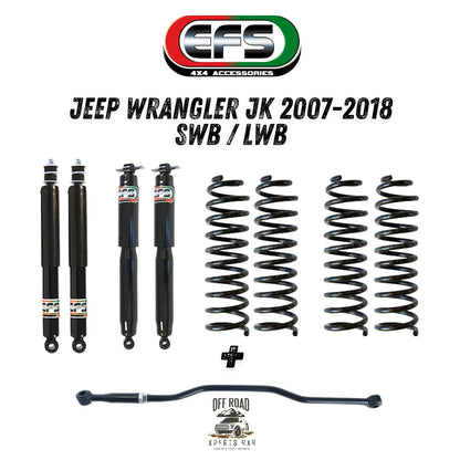 Kit de Suspension Jeep Wrangler JK | EFS ELITE | +40mm/+75mm - Jeep JK