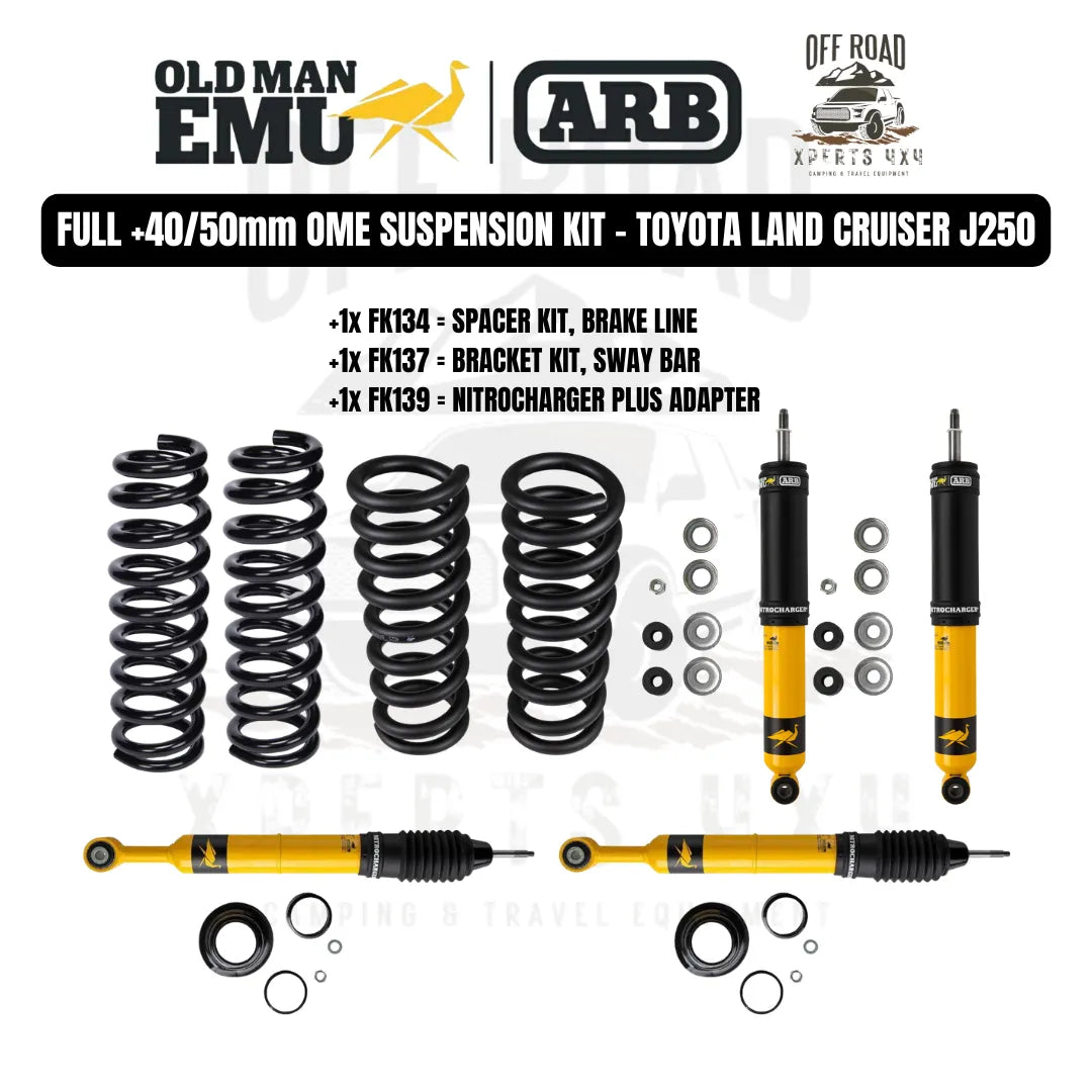 Kit Suspension OME +40/50mm - Toyota Land Cruiser Prado J250 2.8L Diesel - Toyota Land Cruiser J250