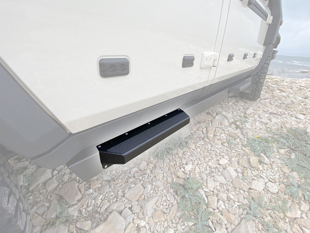 Marche pieds 350mm pour profilés rectangulaires de bas de caisse N4-Offroad - BYD Shark 2024+
