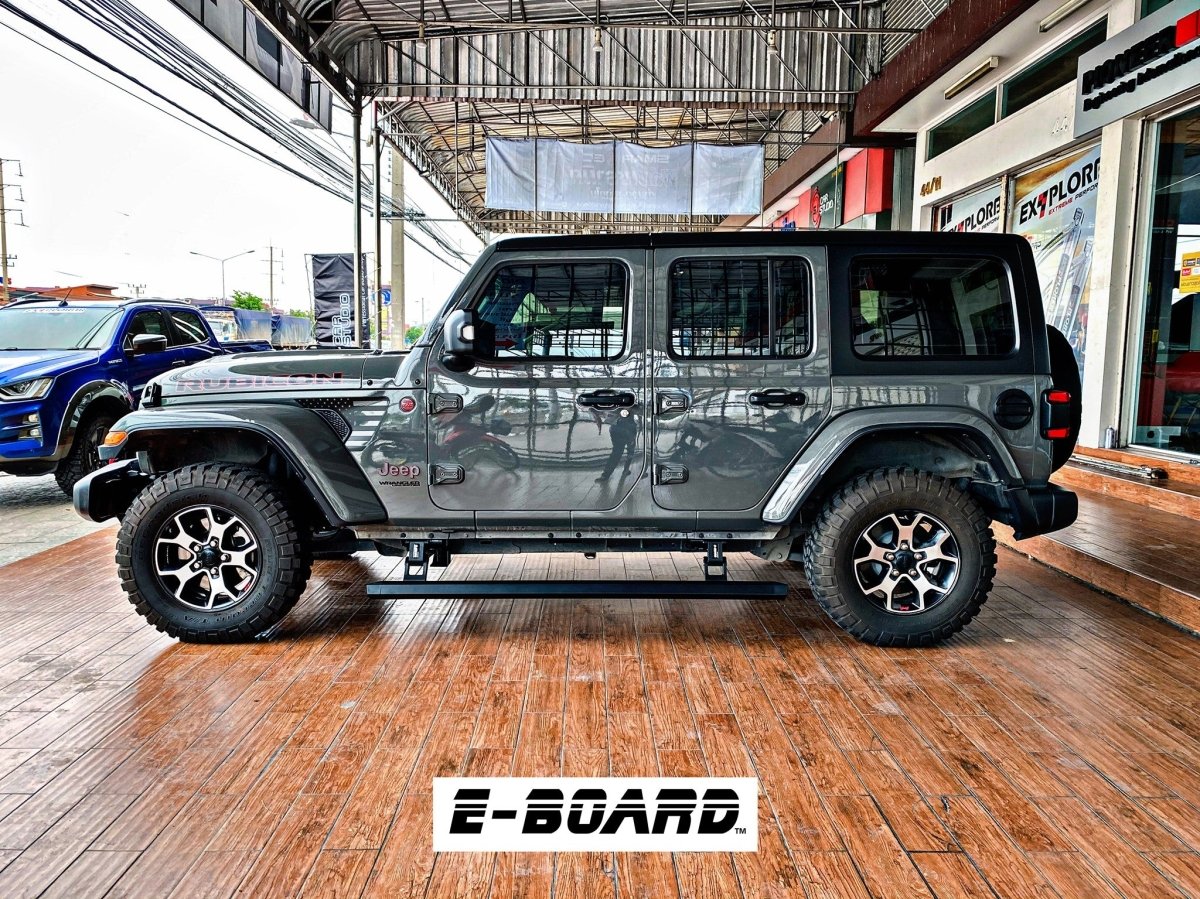 Marche-Pieds Electriques T-MAX Jeep JL 2018+| Powerboard - Jeep JL