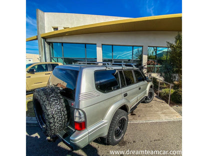 Protections tubulaires de bas de caisse Toyota KZJ95 KDJ95 N4-Offroad - Toyota KZJ/KDJ 90/95