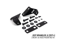 Capot Kit de montage Jeep Wrangler JL (2017+) pour Linear-36 LAZER LAMPS - Jeep JL