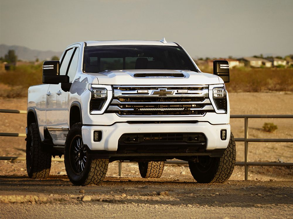 Kit Calandre Chevrolet Silverado 2500/3500 High Country (2024+) avec Linear-24 Elite LAZER LAMPS -