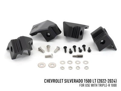 Kit Calandre Silverado 1500 LT (2022-2024) avec 2x Triple-R 1000 LAZER LAMPS -