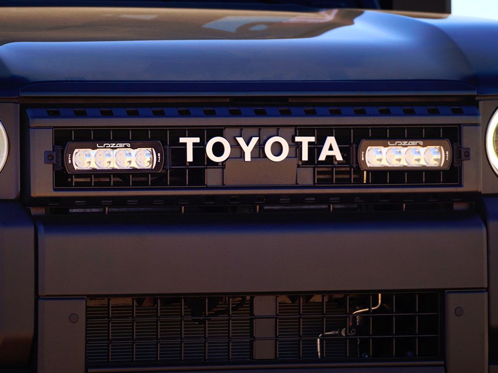 Pack LED Calandre LAZER LAMPS Toyota Land Cruiser 250-Serie 2024+ — 2x ST4 Intégré - Toyota Land Cruiser J250