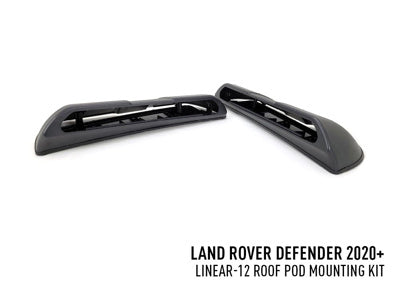 Supports de toit Defender 2020+ pour Linear 12 et Linear 12 Elite LAZER LAMPS - Defender 110