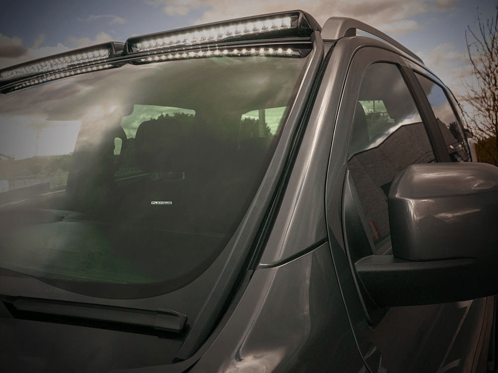Supports de toit Ford Ranger & VW Amarok (23+) avec 2x Glide-18, noir LAZER LAMPS - Ford Ranger/Raptor 2023+