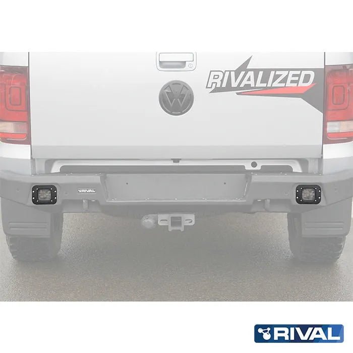 Pare-choc Arriere Aluminium Rival - Ford Ranger 2011 - 2018 - Ford Ranger 2012-2022