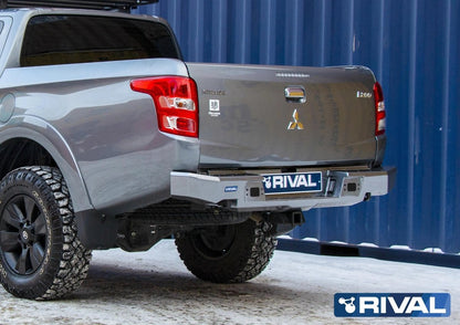 Pare-choc Arrière Aluminium Rival - Mitsubishi L200 (2015-2018) - Mitsubishi L200 2015-2019