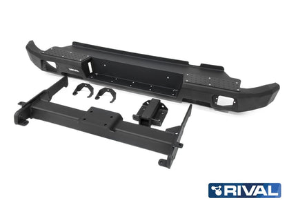 Pare-choc Arriere Aluminium Rival - Volkswagen Amarok 2010 à 2022 - VW Amarok 2011-2022
