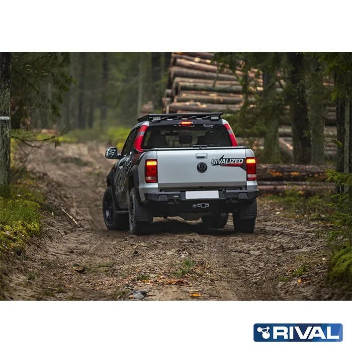 Pare-choc Arriere Aluminium Rival - Volkswagen Amarok 2010 à 2022 - VW Amarok 2011-2022