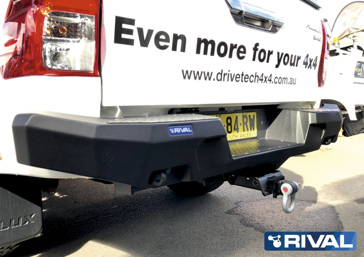 Pare-choc Arrière Aluminium Rival4x4 - Hilux Vigo & Revo - Toyota Hilux 2005-2015