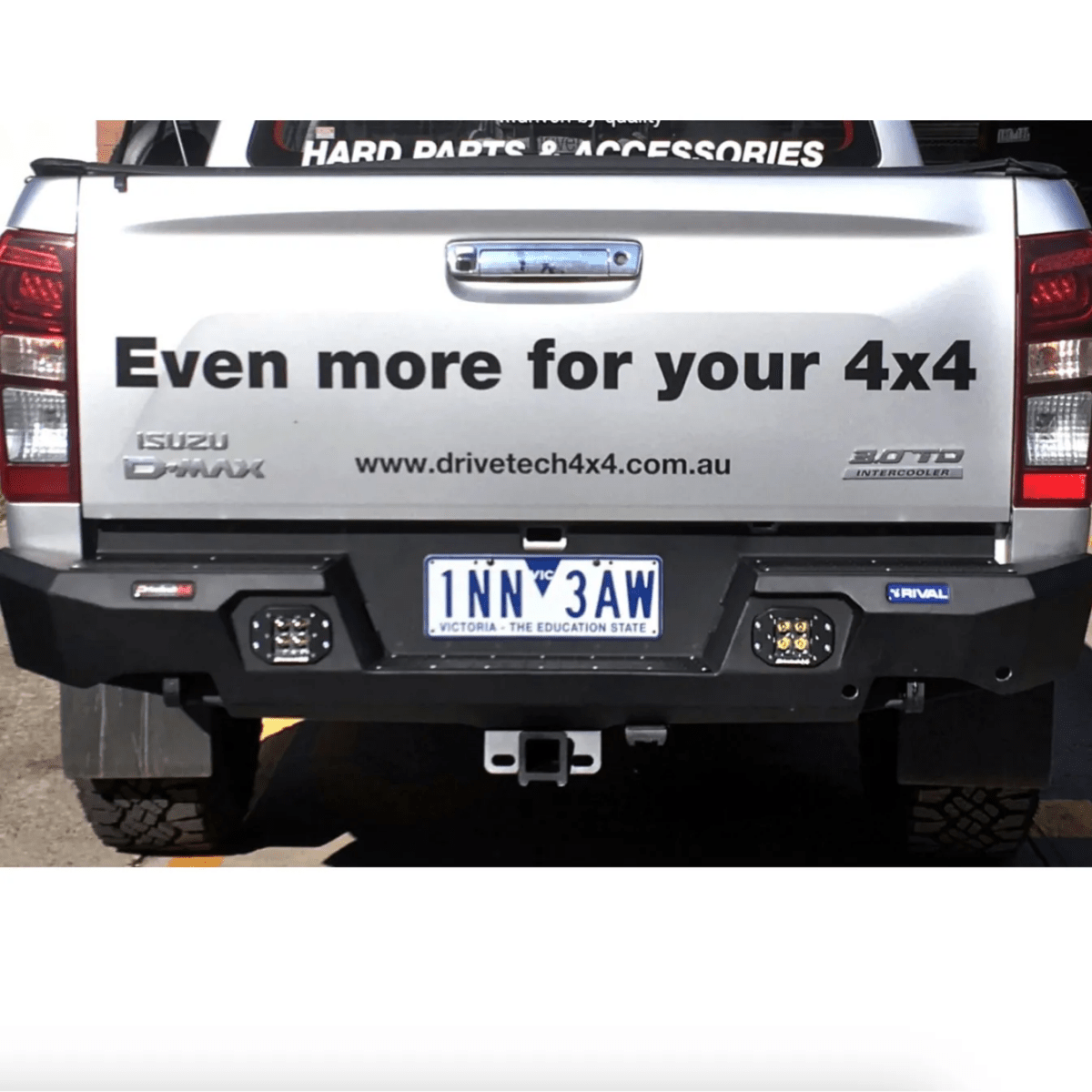 Pare-choc Arrière Aluminium Rival4x4 | Isuzu Dmax 2012-2020 - Isuzu Dmax 2012-2020