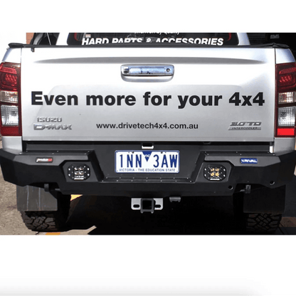 Pare-choc Arrière Aluminium Rival4x4 | Isuzu Dmax 2012-2020 - Isuzu Dmax 2012-2020