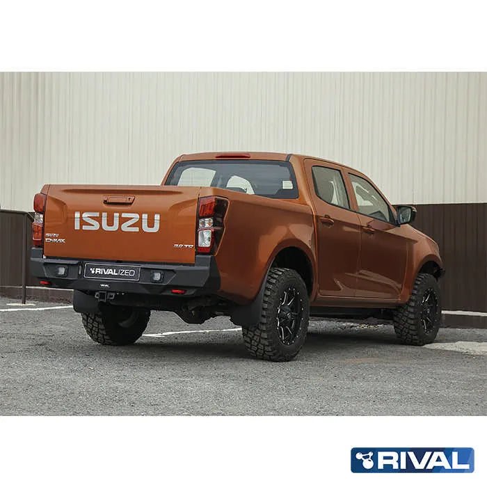 Pare-choc Arrière Aluminium Rival4x4 | Isuzu Dmax 2021+ - Isuzu Dmax 2020+