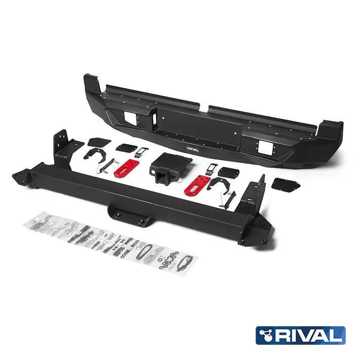 Pare-choc Arrière Aluminium Rival4x4 | Isuzu Dmax 2021+ - Isuzu Dmax 2020+