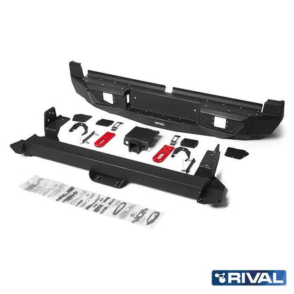 Pare-choc Arrière Aluminium Rival4x4 | Isuzu Dmax 2021+ - Isuzu Dmax 2020+