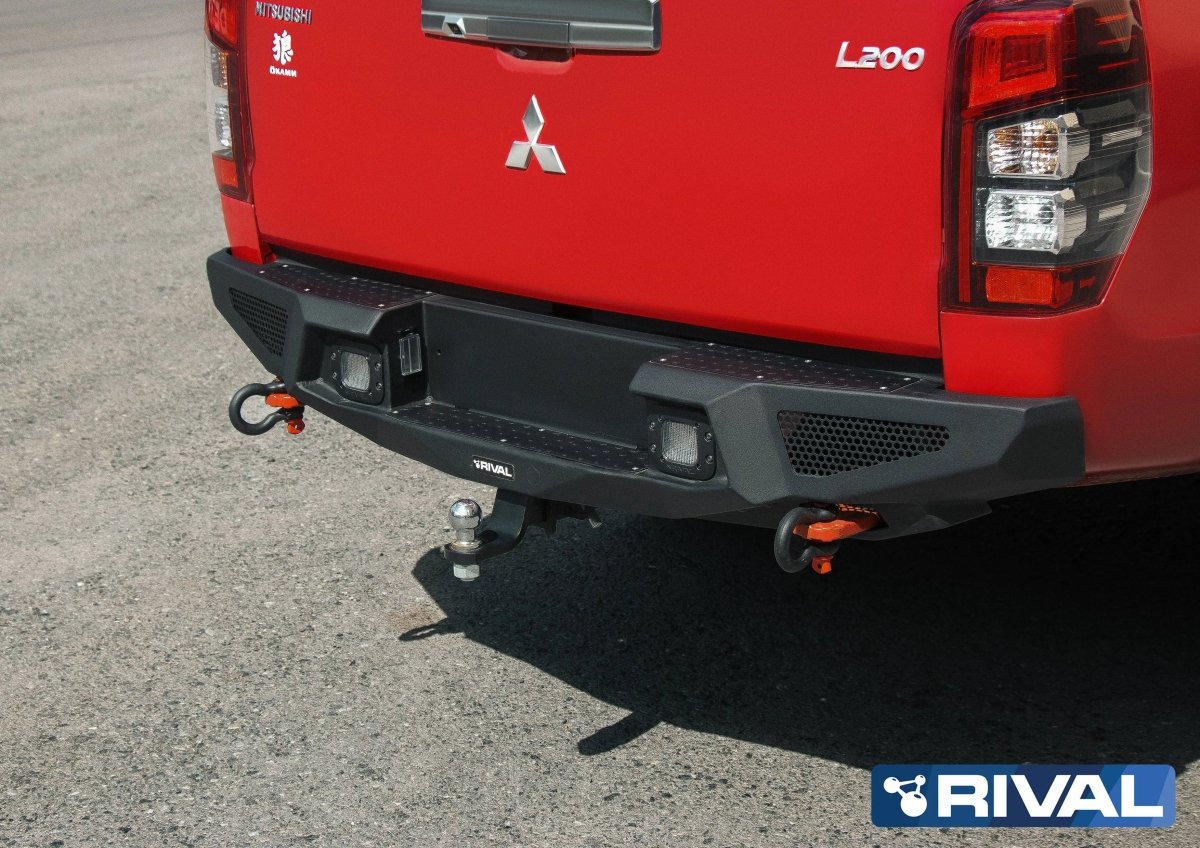 Pare-choc Arrière Aluminium Rival4x4 | Mitsubishi L200 2019+ - Mitsubishi L200 2019+