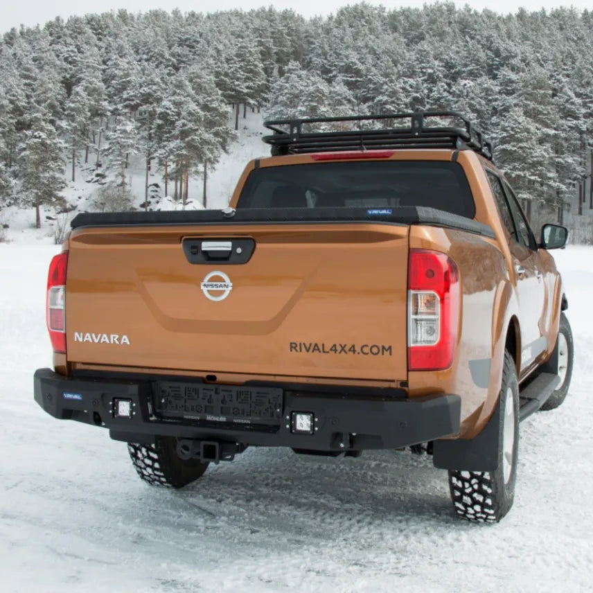 Pare-choc Arrière Aluminium Rival4x4 | Nissan Navara NP300 2015+ - Nissan Navara D23