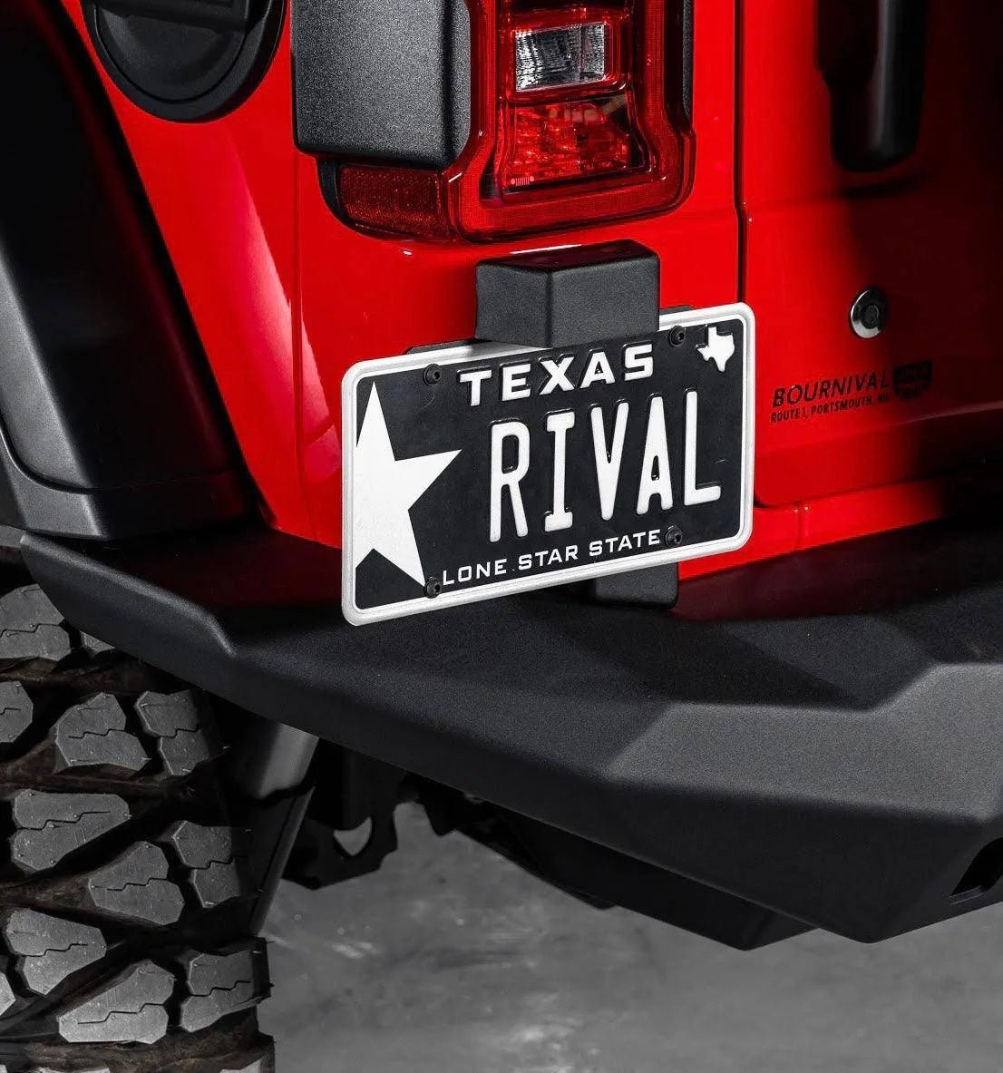 Pare-choc Arrière RIVAL sans Feux LED - Jeep Wrangler JL 2018-Present - Jeep Gladiator JT