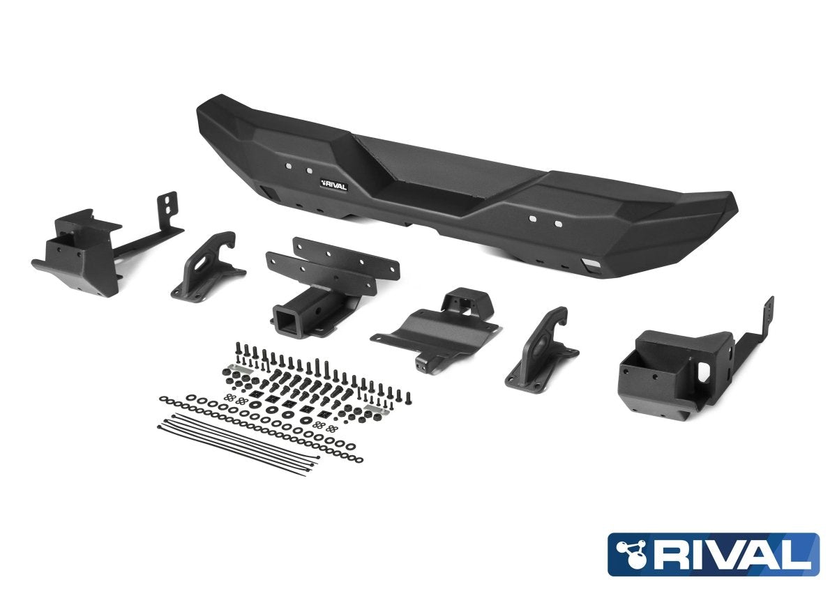 Pare-choc Arrière STUBBY Aluminium Rival4x4 | Jeep Wrangler JL - Jeep JL